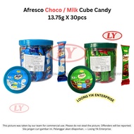 Afresco Choco / Milk Cube Candy 13.75g X 30pcs