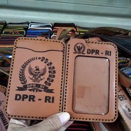 Name Tag Id Card Holder Logo DPR RI