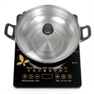 Bếp điện từ Media MD-BT1820 tặng kèm nồi - Bếp từ đơn phím cảm ứng Media MD-BT1820 công suất 2000W