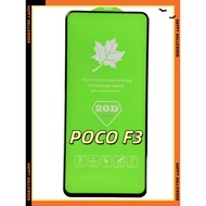 Xiaomi POCO F3 Tempered Glass Full Version Full Glue Full Version 9H Tempered Poco F3 Tempered Glass