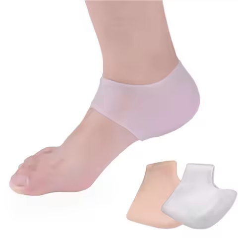 1Pair Feet Care Socks Silicone Moisturizing Gel Heel Socks Foot Skin Care Protectors Anti cracking H