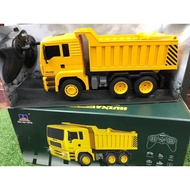 🚚POS 24JAM🚚mainan kanak-kanak RC dump truck/construction truck RC/lori pasir kawalan jauh/truk pembinaan/lori pasir