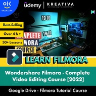 Video Course-Wondershare Filmora - Complete Video Editing Course [2022] | Learn Filmora Course