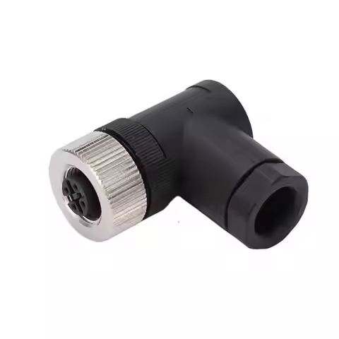 for NMEA 2000 Female Field Installable Connector M12 5 Core Bending Type IP67 Waterproof for Lowranc
