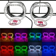 5D RGB Acrylic BiLED Crystal ShroudRing 2.5 In & 3 Inbmw – 210+ Apps Control Premium Mode