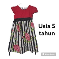 preloved dress/gamis anak