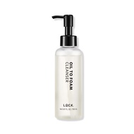 L.O.C.K. Oil To Foam Cleanser - Olive Oil Based Cleanser for face, Makeup Remover for All Skin Types