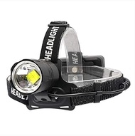 LAISHEWEI Headlamp,50000 Lumens High Power Led Head Torch Xhp70 Headlamp Lampe Frontal USB Headlight