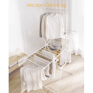 Clothes Drying Rack Floor Standing Foldable Clothes Drying Rack Multifunctional Indoor Balcony Laund