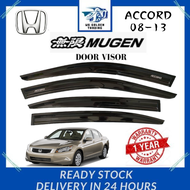 Honda Accord 2008 2009 2010 2011 2012 2013 Mugen Door Visor Air Press Sun Visor Window Rain Visor