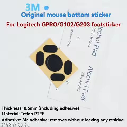 2ets Skates Pad Mouse Feet Mouse Skates Pad for Logitech G102 G203 G Pro Laser Mouse Gaming Replacem