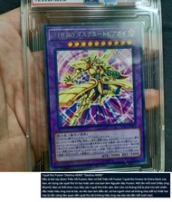 Thẻ bài yugioh Destiny HERO Dusktopia thánh kỵ sỹ vàng card real Konami tiếng nhật 1458 D6 18