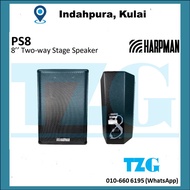 1 UNITS - HARPMAN 8’’ 2 WAY STAGE SPEAKER (PS8) 8 INCH SPEAKER