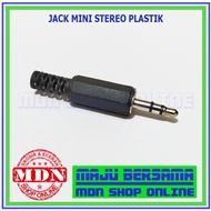 3.5mm Plastic Mini Stereo AUX Jack Connector