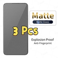 3 Pcs 9H Frosted Matte Anti fingerprints Tempered Glass For Huawei P20 P30 P40 P50 Lite Pro Nova 5T 