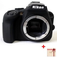 High Quality Soft Silicone Camera Cover for Nikon D3400 Rubber Camera Case Skin for Nikon D3400 SLR