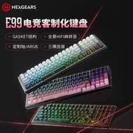 Black Canyon E99 Three-Mode Mechanical Keyboard gasket Structure Customized Wireless 98 Hot Plug RGB