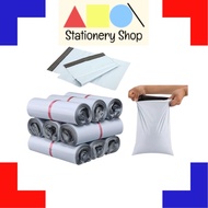READY STOCK Courier Bag 100pcs White Courier Bag Packaging Courier Beg