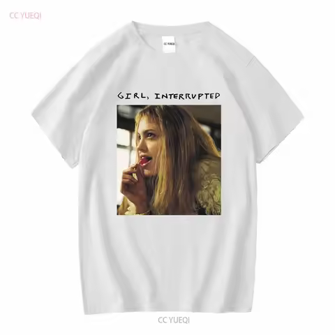 Girl Interrupted V1 T shirt Natural Vintage Cotton Movie Poster All Sizes S M L XL 2X 3X 4X 5X vinta