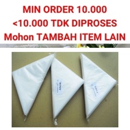 Piping Piping cone bag plastic triangular cone cake decoration