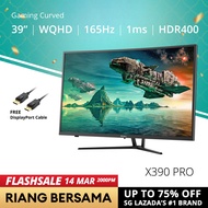 PRISM+ X390 PRO 39" 165Hz 1ms Curved QHD [2560 x 1440] Adaptive-Sync Gaming Monitor