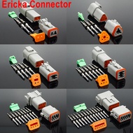 1 Set Deutsch DT Connector DT06-2S/DT04-2P 2P 3P 4P 6P 8P 12P Waterproof Electrical Connector For Ca