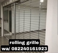 rolling grille alumunium rolling door alumunium