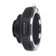 K&F CONCEPT Lens Adapter for C Mount Camera , Compatible with C mount  movie cameras, closed-circuit