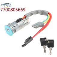 New 7700805669 77008-05669 Ignition Lock Cylinder & Switch Key 7700765533 For Renault 19 R19 Space 2