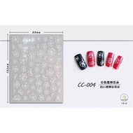 Nail sticker (Code CC) decorative sticker HandPiece