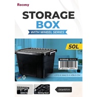 Plastic Storage Box 50Liter with wheel/Bekas Simpanan/Box/Multiple box/