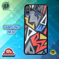 SAMSUNG M30 Case Can Be Used For All Types hp Also [ ABSTRACT Motif] _Latest Shiny Case _Custom Case