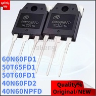 1-5PCS 40N60FD2 50T65FD1 40N60NPFD 60N60FD1 50T60FD1 TO-3P Commonly used welding machines IGBT power