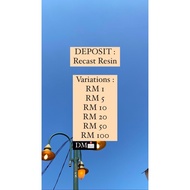 Deposit Payments For Recast Resin