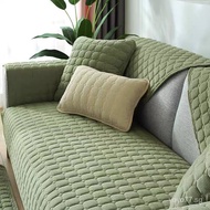 Skin-friendly plush sofa cushion thickened sofa cover sofa mat Universal 1/2/3/4/seater &amp; L shape Nordic simple corduroy sofa