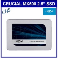 Crucial MX500 1000GB 1TB 2000GB 2TB 3D NAND SATA 2.5 inch 7mm (with 9.5mm adapter) Internal SSD 5 Yrs Sg Wty.