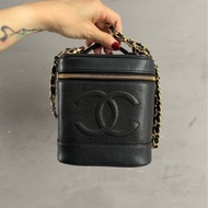 Chanel vintage 荔枝皮化妝包