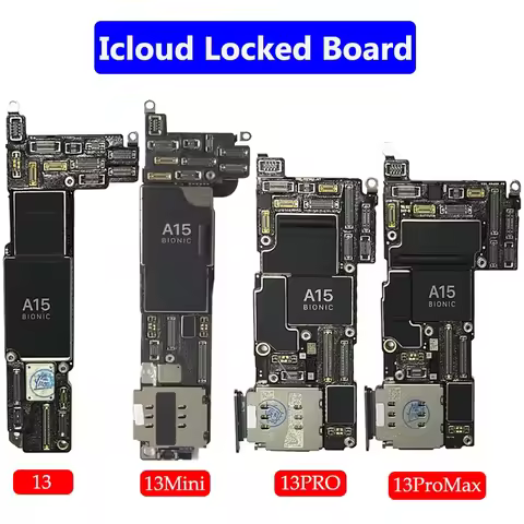 iCLoud Locked Motherboard For iPhone 13 13mini 13pro 13promax PRO MAX With ID Lock Mainboard For Swa