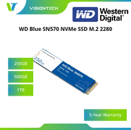 WD Western Digital Blue SN570 NVMe SSD 250GB/500GB/1TB M.2 2280