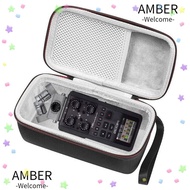 AMBER Recorder , Portable Lightweight Recorder Bag, Accessories Durable Hard Shell Travel Carrying  for Zoom H6