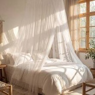 1-Piece Mosquito Net Insect-Proof Bed Mantle Elegant Lace Hanging Curtain Family Room Suitable For W
