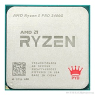 【hot】❀ Ryzen 5 2400G r5 2400g 3.6 GHz Quad-Core Eight-Thread 65W CPU Processor YD240BC5M4MFB AM4