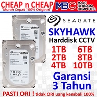 Seagate Skyhawk 1TB 2TB 4TB 6TB 8TB 10TB Dahua CCTV Hard Drive 3 Year Warranty - Internal HDD Hard D
