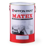 Nippon Matex 9102 Interior Emulsion Paint 7L White Anti-Fungus Wall Paint for Home & Office Use (Urb