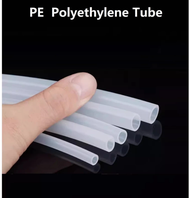 PE Ống Polyetylen Trắng bán trong suốt PE Ống axit và KHÁNG KIỀM 2/3/5/6/8/10/12/14mm