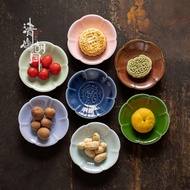 mangkuk tingkat doorgift kitchenware gift set Hidangan buah seramik yang indah di Qingshan Hutong