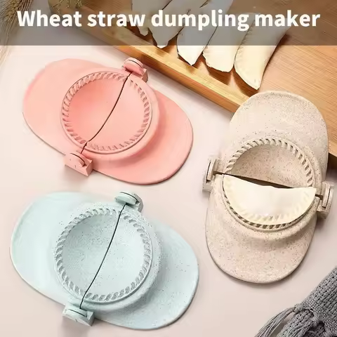 Flower Shape Dumpling Mold Manual Kitchen Press Tool Household Jiaozi Maker