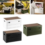 yuksok Trunk Organizer Bag for Car Storage Outdoor Use Picnic Bin Camping Crate