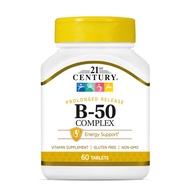 21st Century B-50 Complex (60Tablets) วิตามินบีรวม B-50