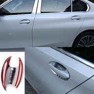 Silver Outer Door Bowl Decorative Cover Adhesive Type Suitable For 19-24 G20 G80 M340i 330i M3 20-22